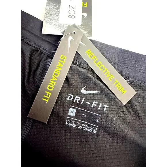 Nike Dri-FIT Running Shorts XL Black Lined Athletic Gym Mens - Picture 9 of 9
